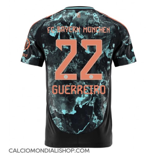 Maglie da calcio Bayern Munich Raphael Guerreiro #22 Seconda Maglia 2024-25 Manica Corta